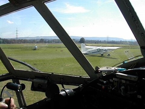 Der ortsansässige Pilatus Porter.