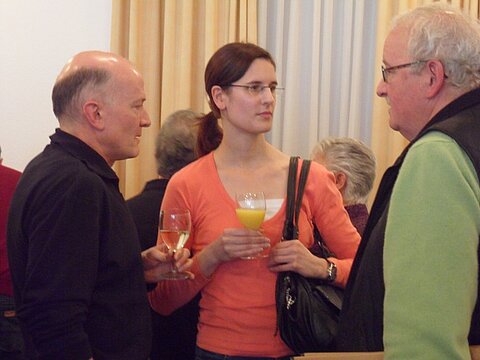 Auch hier wird Debatiert.