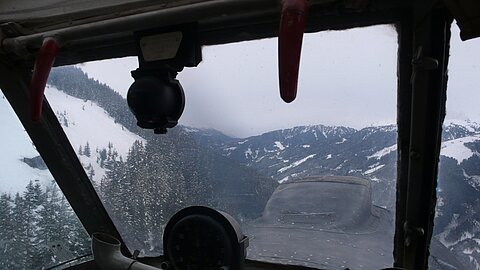 Beim Gerlosenpass wird das Wetter immer schlechter.