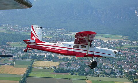 Kurz vor der Stadt Solothurn.