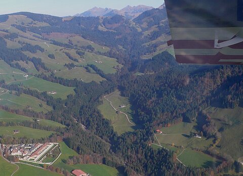Das Kloster Valsainte.