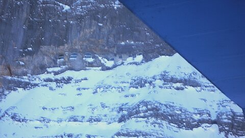 Fenster in der Eigernordwand.