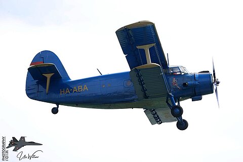 An-2 Startet in Grenchen.