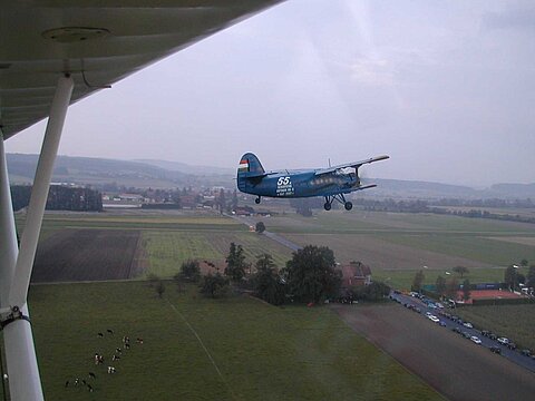 Auf den Tag genau, erinnert dieser Flug vor 55 Jahren.