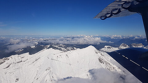 Brienzerrothorn. Dampfstrecke ist noch zu erkennen.