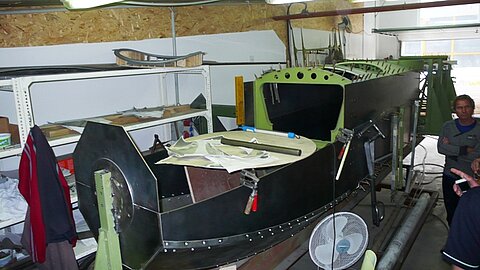 Junkers J4 wir flugfähig aufgebaut.