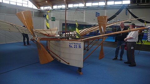 Fluggerät von 1901! Ob dieses vor der Gebrüder Wright geflogen ist, bleibt wohl für immer ein Rätsel.
