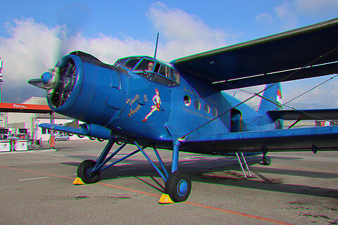 An-2 wird angelassen.