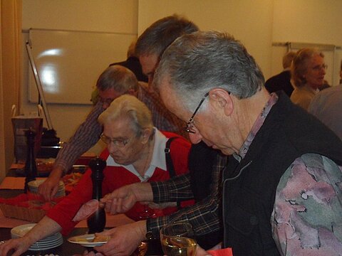 Reichaltiger Apéro.