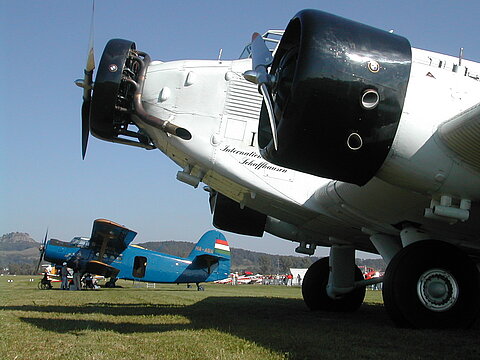 Legenden der Lüfte Ju-52 und AN-2.