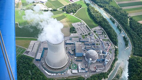 Kernkraftwerk Leibstatt.