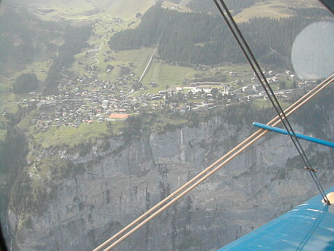 Die Ortschaft Mürren.
