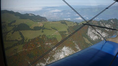 In der Ferne ist der Nebel bereits sichtbar.