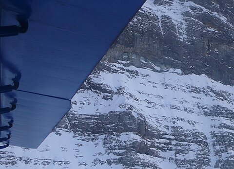 Fenster in der Eigernordwand.