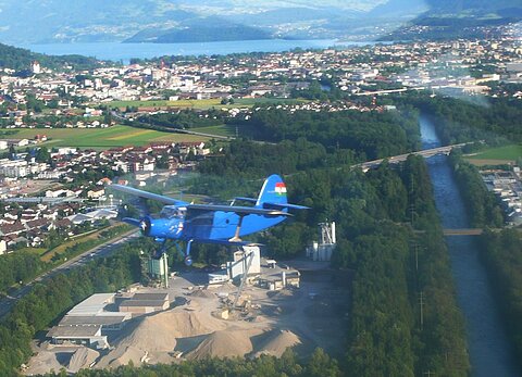 Start in Richtung Norden.