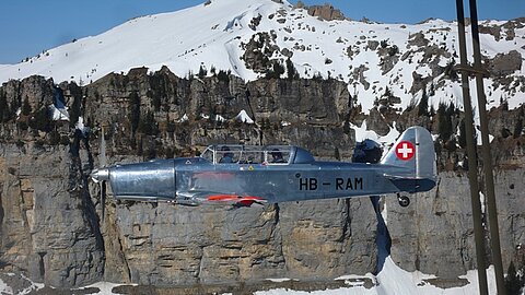 Felsformation entlang dem Justistal.