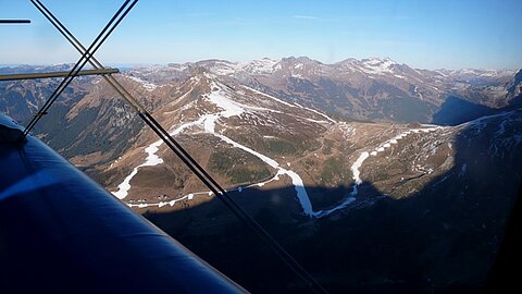 Trauriges Bild am Lauberhorn.
