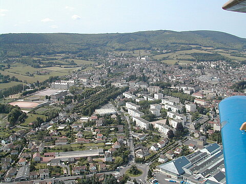 Stadt Autun.