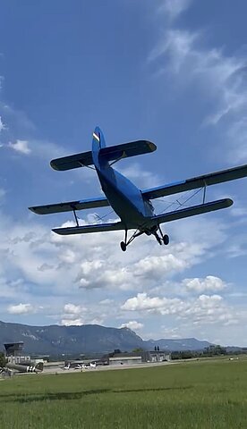 Im Anflug auf Grenchen.