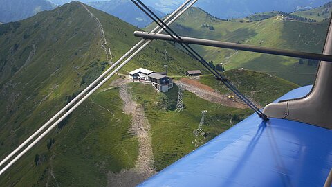 Bergstation Rinderberg ob Zweisimmen.
