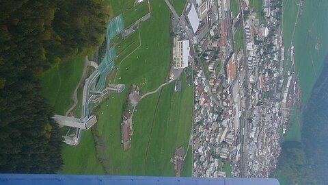 Weitsprungschanzen in Einsiedeln.
