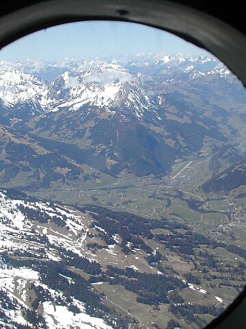 Flugplatz Saanen.