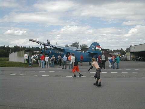 Die Antonov hat durst!