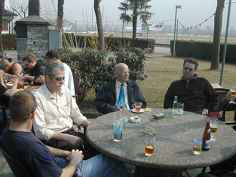 Apéro in Locarno.