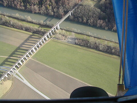 Viadukt bei Laupen.