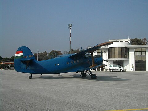 Flugplatz Brescia.