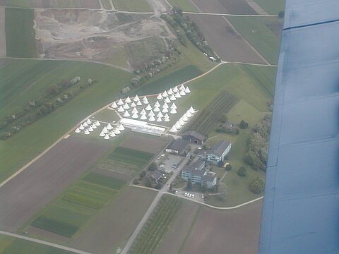 Titizelte als Hotel an der EXPO.