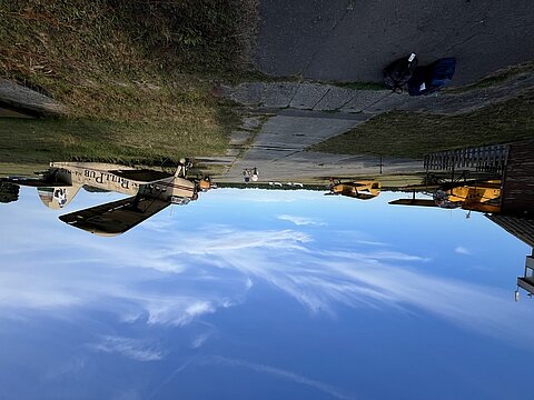 Flugplatzstimmung.