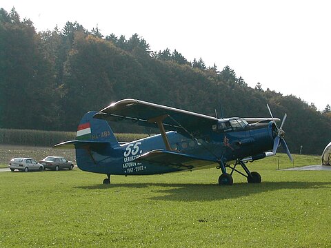 AN-2 in Ecuvillens.