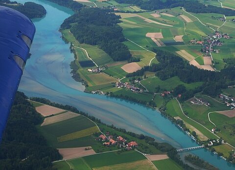 Brücke bei Hinterkappelen am Wohlensee.