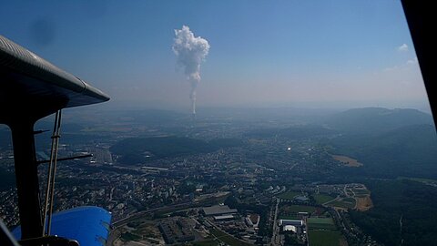 Hier entstehen die Wolken, Kernkraftwerk Gösgen.