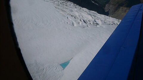 Über dem Grindelwaldgletscher.
