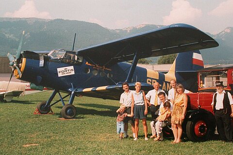 Hansruedi Tarolli hat diesen Vereinsflug organisiert.