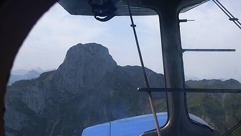 Das Stockhorn etwas näher.
