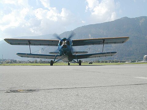 Spezielle Ansicht auf die AN-2.