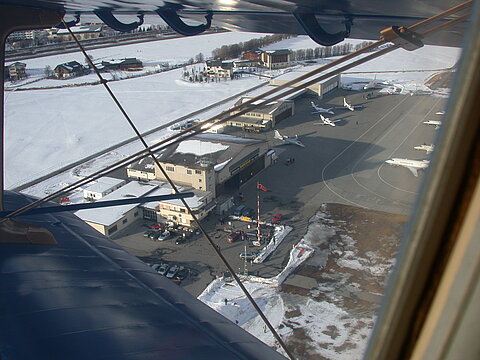 Rückflug nach Grenchen.