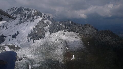 Schneefallgrenze liegt bei rund 1000Meter.