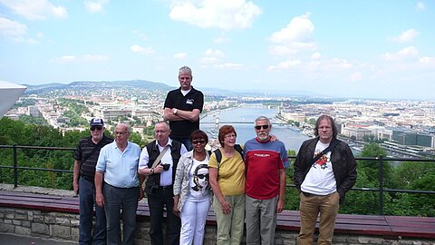 Fahrt nach Budapest.