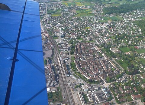 Über Zofingen.