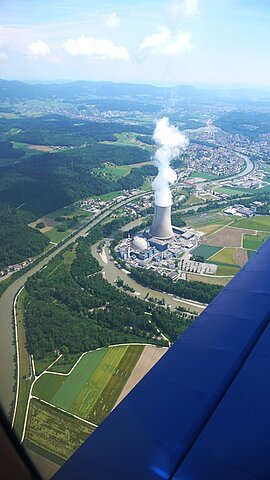 Wieder das Kernkraftwerk Gösgen.