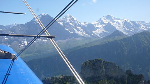 Eiger, Mönch und Jungfrau.