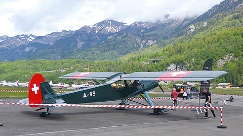 Leider konnte dieser nicht auf dem Gletscher landen.