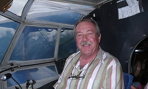 Willy Stotzer, langjähriges AVS-Mitglied möchte einen Geburtstagsflug durchführen.