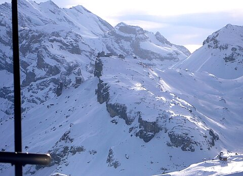Mittelstation Schilthorn.