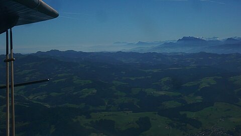 Zur linken Pilatus und Co.