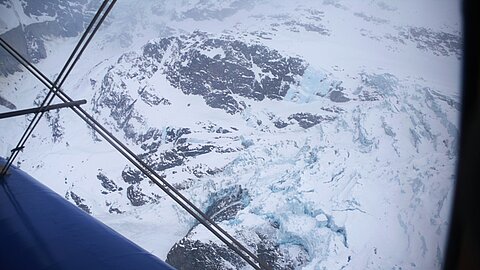 Grindelwaldgletscher und deren ewiges Eis.